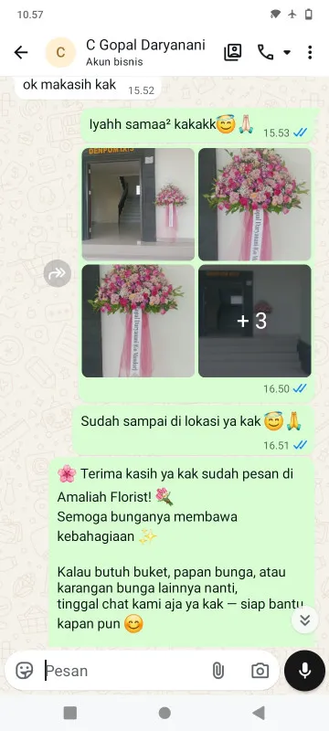 Pengiriman Karangan Bunga Kunciran