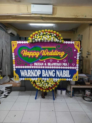 Papan Bunga di Kunciran