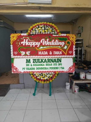 Papan Bunga di Kunciran