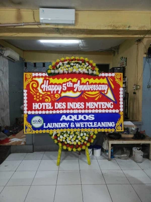 Papan Bunga di Kunciran