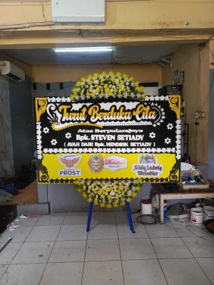 Papan Bunga di Kunciran