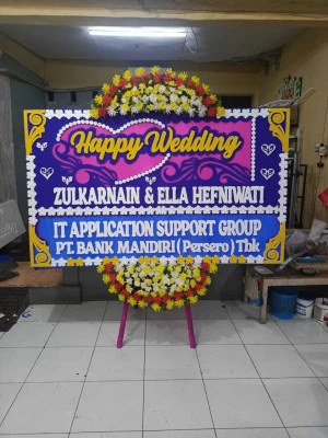 Papan Bunga di Kunciran